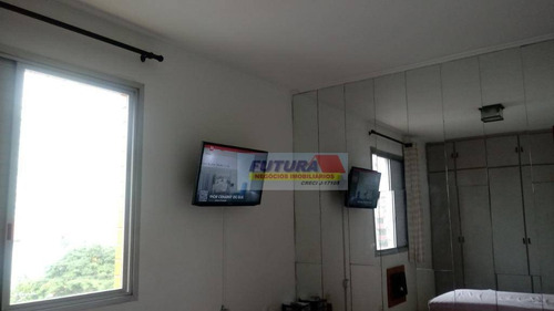 Imagem 15 de 26 de Apartamento Com 1 Dormitório À Venda, 56 M² Por R$ 230.000,00 - Itararé - São Vicente/sp - Ap2428