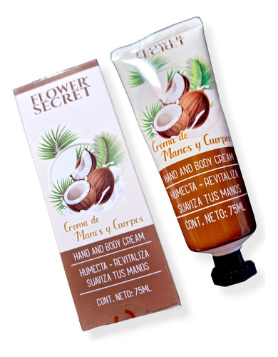 Crema Para Manos Y Cuerpo 75ml Coco