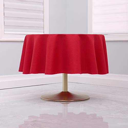 Red Tablecloth - 90  Inch Round Tablecloths For Circula...