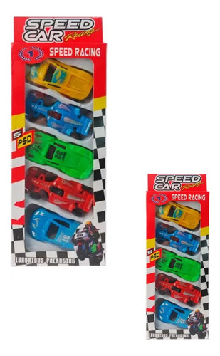 Speed Car X5 Autitos En Caja - Personaje Autos X5