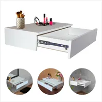 Comprar Penteadeira Camarim Suspensa Pu002F Quarto Pequeno Com 1 Gaveta 