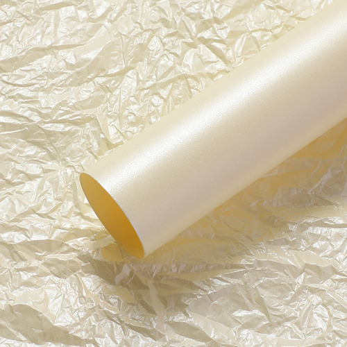-papel Comestible De Crema De Arroz 35g Efecto Nacarado-