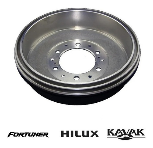 Tambor De Freno Tras Toyota Fortuner, Hilux Kavak, Hilux 2.7