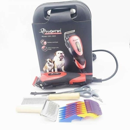 Maquina Peluquera Alambrica Mascotas Animales 110v 6 En 1