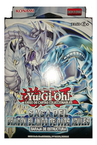 Deck Saga Del Dragón Blanco Ojos Azules Yu-gi-oh! Original