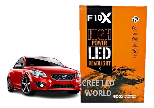 Luces Cree Led F10x Csp Volvo C30 X2