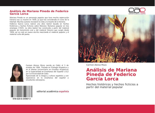 Libro: Análisis Mariana Pineda Federico García Lorca: