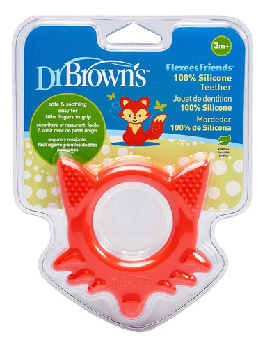 Mordedera Silicona Para Bebé Dr Browns Flexees Friends Zorro