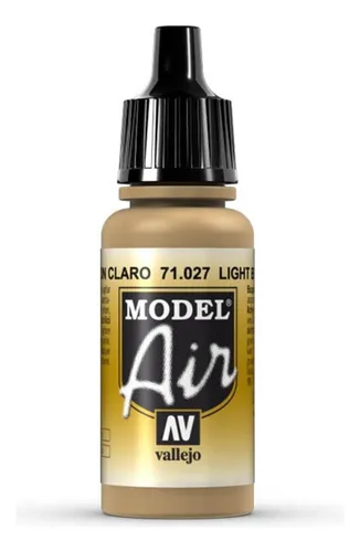 Acrilico Vallejo Model Air 71027 Marron Claro La Plata