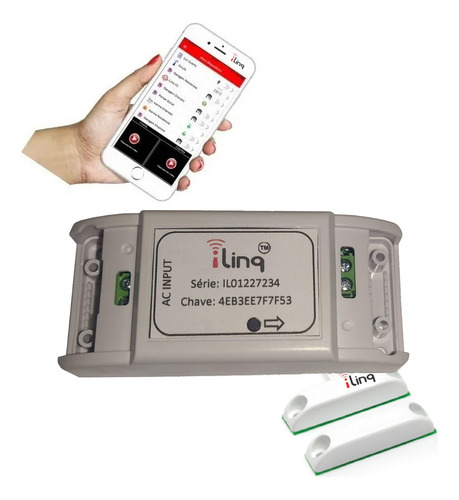 Alarme Portão Aberto No Aplicativo Mod Wifi Sem Mensalidade