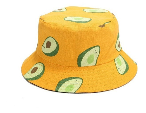 Sombrero Bucket Hat Estampado De Palta