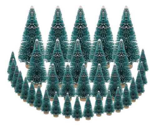 Árvore De Natal Em Miniatura De 35 Unidades, Árvores Artific