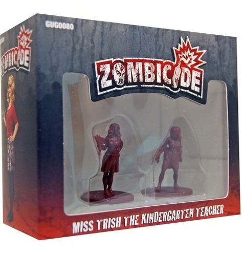 Zombicide: Miss Trish The Kindergarten Teacher Sólo Minis X2