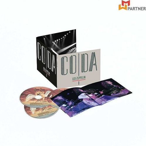 Edición Deluxe de Led Zeppelin Coda, 3 CD importados