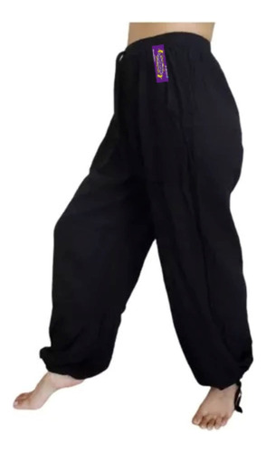 Imagen 1 de 5 de Babucha Pantalon Bambula Yoga Taichi Meditacion Relax Grande