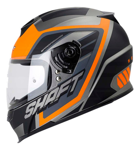 Casco Integral Shaft Sereneit Visor Transparente Mate 