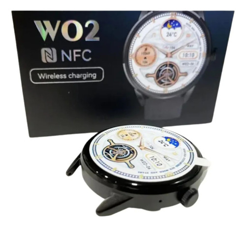 Smart Watch Reloj Inteligente W&o Wo2 Ip67 Amoled Nfc 