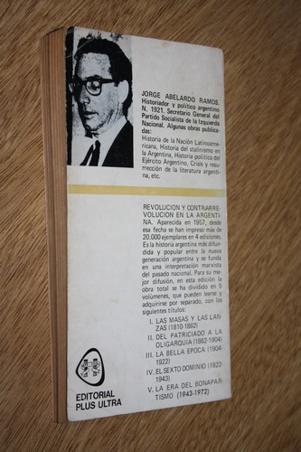 La Era Del Bonapartismo - Jorge Abelardo Ramos (1943 - 1972) (Usado)