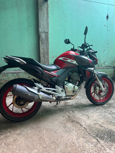 Moto Cb250f Twister Cbs, Vermelha, Flex Álcool/ Gasolina.
