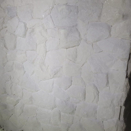 Pedra Moledo Premium Branco Face Lisa