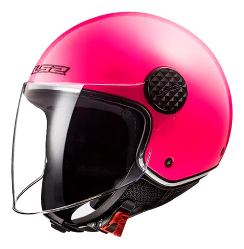 Casco Moto Ls2 Of558 Sphere Lux Rosa