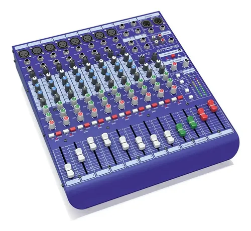 Midas Dm12 12 Input Analogue Live And Studio Mixer With M