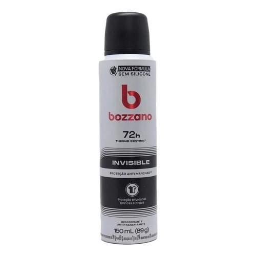 Bozzano Desodorante Antitranspirante Invisible 150ml Kit C/6