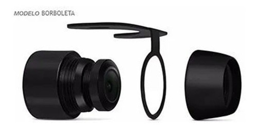 Camera De Ré Automotiva Universal Borboleta