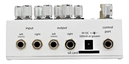 Pedal de efeito Empress Effects Echosystem branco