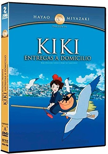 Kiki Entregas A Domicilio Hayao Miyazaki Película Dvd