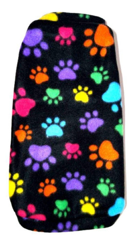 Roupa Para Cães - Suéter Inverno Preto Colorido E