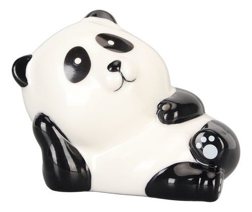 Soporte Para Incienso, Diseño De Panda, De Porcelana Blanca,