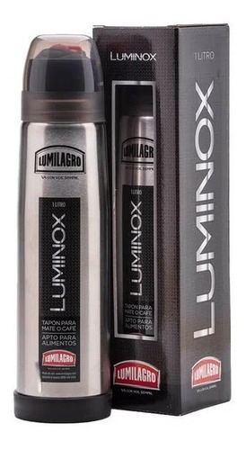 Termo Lumilagro Acero Inoxidable Luminox 1lt Caja Original