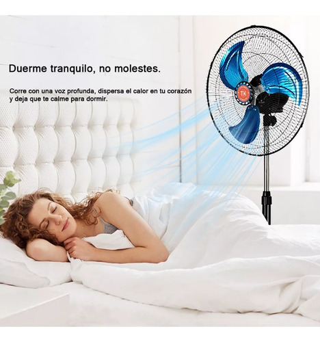 Ventilador Pedestal Piso Pared 3en1 Con 3 Aspas 18 Pulgadas
