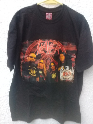 Camiseta Slayer Rock Style Peruana Talle Xl.