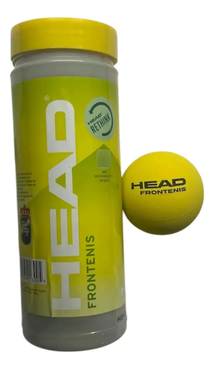 Pelota Head Frontenis Bote Con 3 (antes Penn) Amarillo