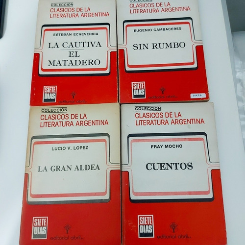 Clásicos De La Literatura Argentina - Editorial Abril (d)