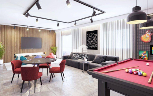 Imagem 7 de 30 de Apenas 85 Mil De Entrada!apartamento Com 2 Dormitórios, 2 Suítes, 2 Vagas À Venda, 88 M² Por R$ 563.481 - Canto Do Forte - Praia Grande/sp - Ap4485