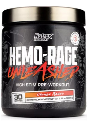 Hemo-rage Nutrex Pre-entreno - Unidad a $64950