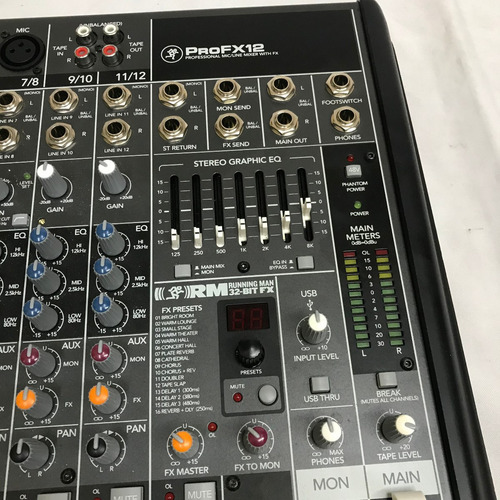 Mesa De Som Makie Pro Fx 12 - Leia O Anuncio!!