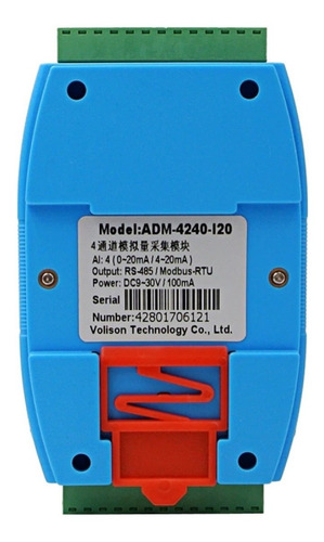 Modulo Rs485 Entradas Analógicas 20ma Compatible Arduino Plc