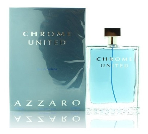 Edt 6.8 Onzas Chrome United Por Azzaro Para Hombre En Spray