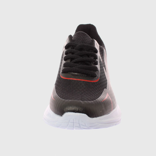 Zapatilla Negro/rojo Vía Franca Art. 8s2206a0090black