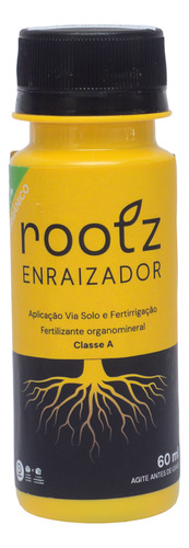 Rootz Adubo Fertilizante Enraizador Orgânico 60ml