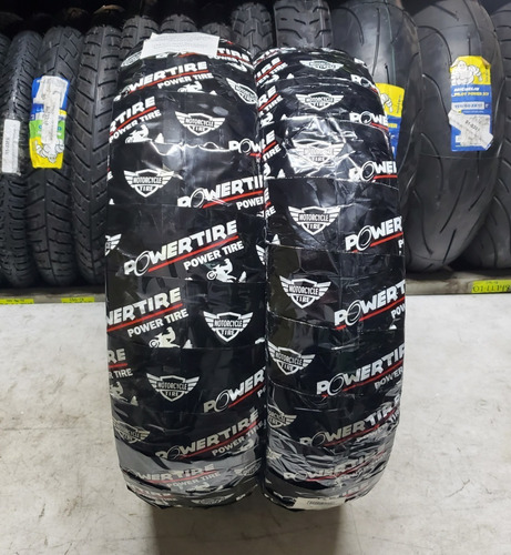 Llanta 150/60-17 + 120/70-17 Power Tire High Grip Tl 250z