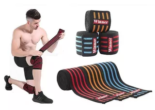 Vendas Rodilleras De Potencia Straps Gym