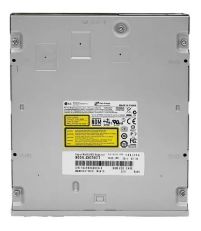 Drive LG Gravador De Cd/dvd E Leitor De Cd/dvd 22x Sata