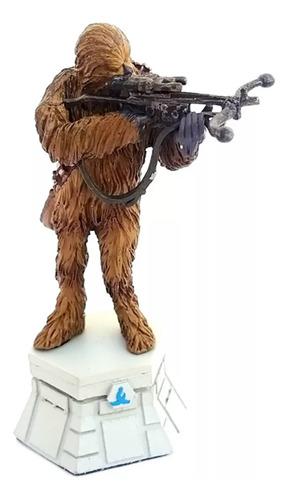 Miniatura Chewbacca Coleção Xadrez Star Wars Oficial Metal (Usado)