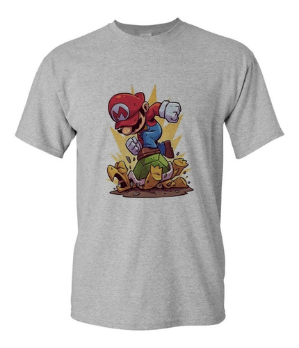 Camiseta Camisa Masculina Mario Tartaruga Plus Size Até G6 