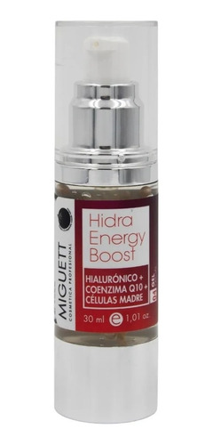 Hidra Energy Boost Hialurónico Q10 Células Madre Miguett